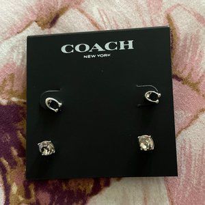 Coach Set of 2 Earrings
